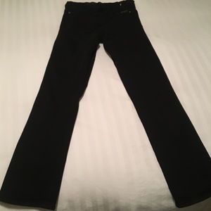 7 For All Mankind Straight Leg Skinny Jeans